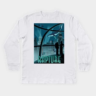 Bioshock Rapture Poster (no border) Kids Long Sleeve T-Shirt